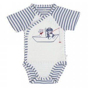 Wickelbody kurzarm weiss/b