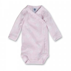 Wickelbody langarm 3609 rosa