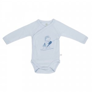 Wickelbody langarm hellbla