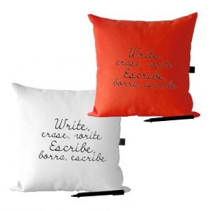 Wiederbeschreibbares Kissen *Leave a Not