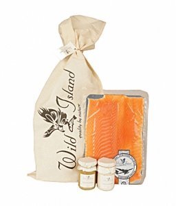 Wild Island Lachs geräuchert in Scheiben