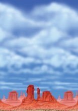 Wilder Westen Colorado Wanddeko 12m