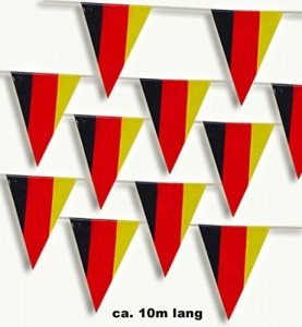 Wimpelgirlande Wimpel Girlande Fan Band 