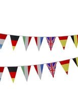 Wimpelkette 10 m Länderflaggen