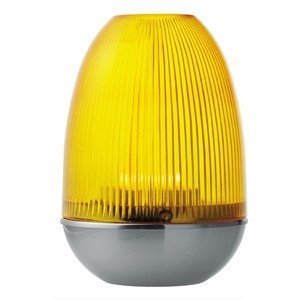 Wind-Licht ´Cocoon Yellow´ aus Glas und Edelstahl