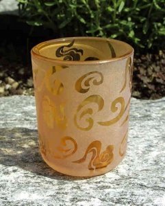 Windlicht -Luxus- bernstein, la vida