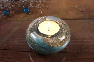 Windlicht smart Aqua