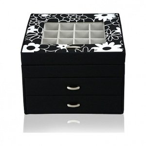 Windrose Schmuckkoffer Charms - Flowers