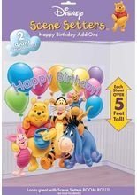 Winnie The Pooh Happy Birthday Wanddeko