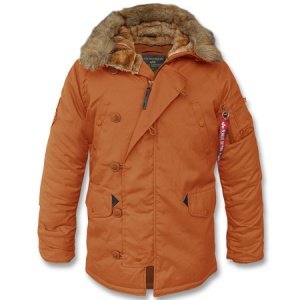 Winterparka Explorer N3B burned orange