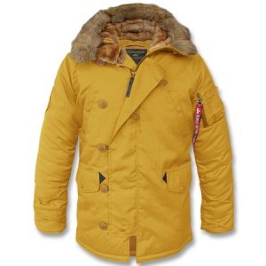Winterparka Explorer N3B mustard