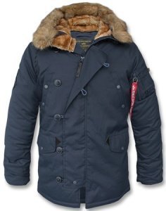 Winterparka Explorer N3B rep. blue