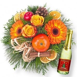 Winterpunsch und Xmas-Goldtraum-Piccolo