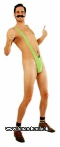 Witzige Badeanzug -Mankini-