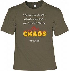 T-Shirt Warum soll ich mein Zimmer aufrä