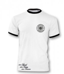 WM 2014 Deutschland Trikot Fanshirt Retr