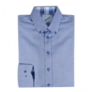 Wohlfühl-Hemd Kapok, jeansblau