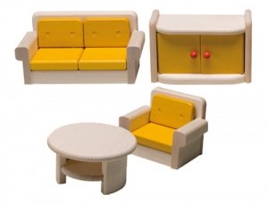 Wohnzimmer für Puppenhaus "Filius"