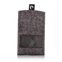 Wolfsrudel iPhone 5 Hülle Grau-Meliert