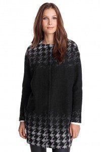 Wolliger Cardigan/Mantel