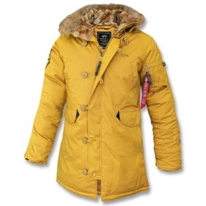 Woman Jacke Explorer N3B mustard