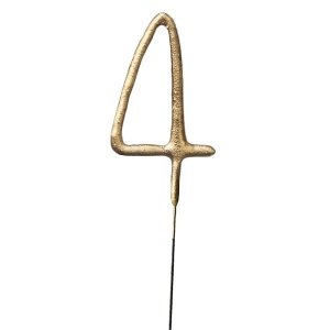 Wondercandle 4, gold