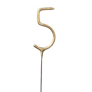 Wondercandle 5, gold