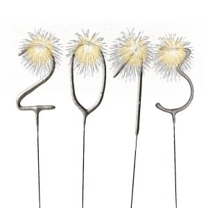 Wondercandle 5, grau