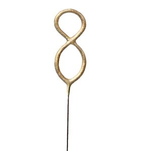 Wondercandle 8, gold