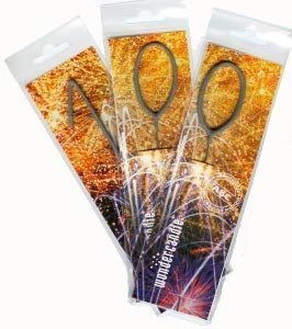 Wunderkerze als Überraschung zum 100. Ge