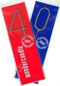 Wunderkerze als Überraschung zum 40. Geb