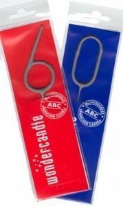 Wunderkerze als Überraschung zum 60. Geb