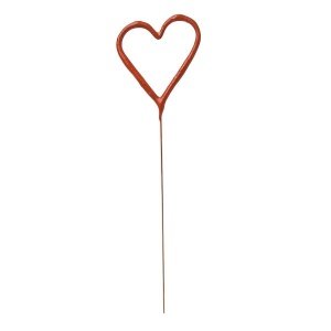 Wunderkerze in Herzform