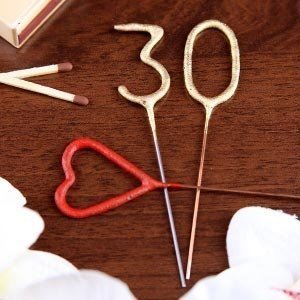 Wunderkerzen 3er Set zum 30. Geburtstag