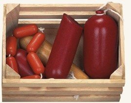 Wurstkorb aus Holz von Bino Holzspielzeu