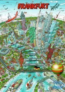 Wusel Puzzle Frankfurt in 3D