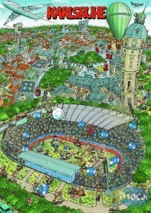 Wusel Puzzle Karlsruher SC in 3D