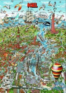 Wusel Puzzle Kiel in 3D