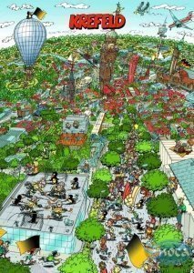 Wusel Puzzle Krefeld Pinguine in 3D