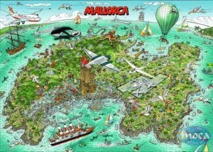 Wusel Puzzle Mallorca in 3D