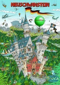 Wusel Puzzle Neuschwanstein in 3D