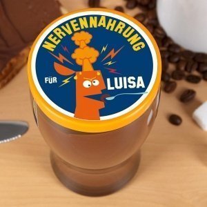 XL-Haselnusscreme-Glas *Nervennahrung* m