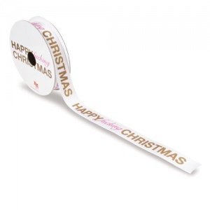 Xmas 1A-GESCHENKBAND "Happy fucking Xmas
