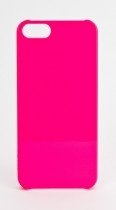 xqisit iPlate Glossy für iPhone 5 pink