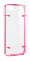 xqisit iPlate Style für iPhone 5 pink