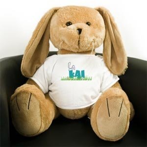 XXL * Plüschhase zu Ostern mit Name in t