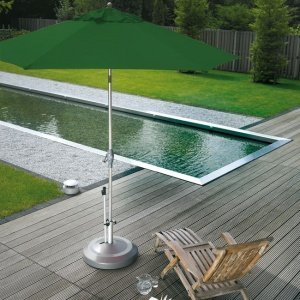 XXL-Sonnenschirm, grün 320 cm