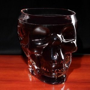 XXL Totenkopf-Glas
