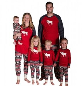 Ugly Weihnachten Pyjama Familie