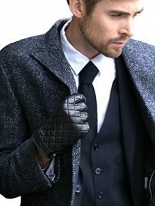 YISEVEN Lederhandschuhe